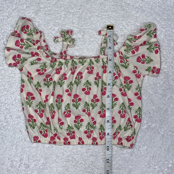 Jessica Simpson open shoulder bloomer summer set 6/9m - Picture 3 of 9